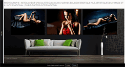 Desktop Screenshot of photographe-glamour-charme.com